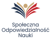 Społeczna Odpowiedzialność Nauki - Ministerstwo Edukacji i Nauki